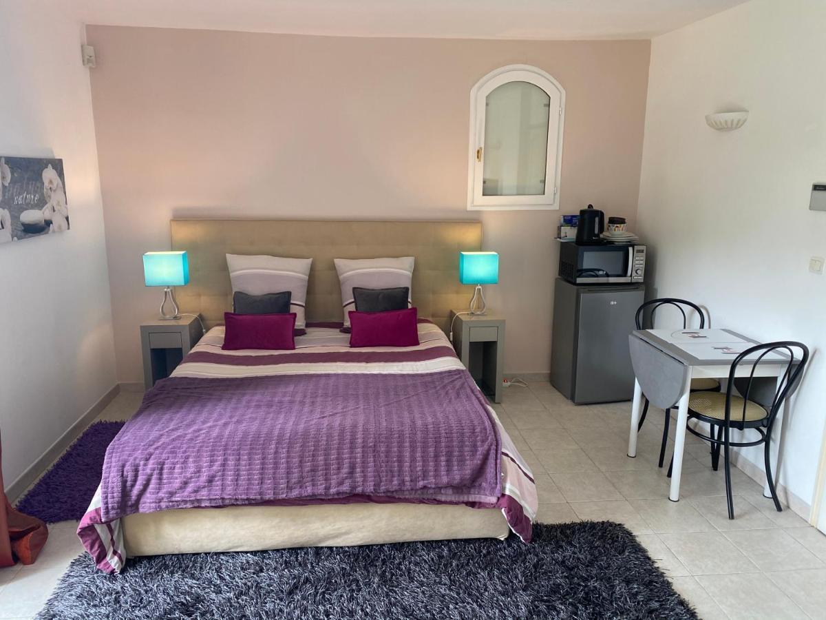 Chambre Spacieuse Independante Dans Villa Plus Parking Privee ル·カネ エクステリア 写真